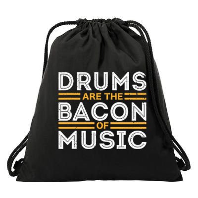 Drummer Drum Player Funny Drumming Music Teacher Drawstring Bag