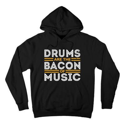 Drummer Drum Player Funny Drumming Music Teacher Tall Hoodie