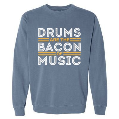 Drummer Drum Player Funny Drumming Music Teacher Garment-Dyed Sweatshirt