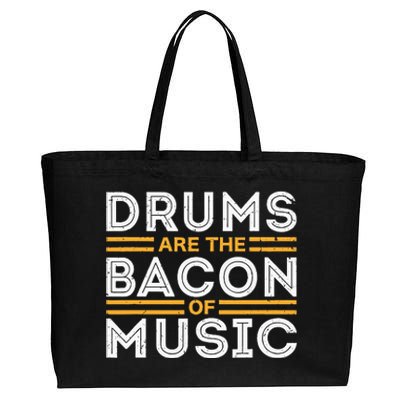 Drummer Drum Player Funny Drumming Music Teacher Cotton Canvas Jumbo Tote