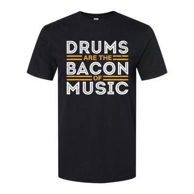 Drummer Drum Player Funny Drumming Music Teacher Softstyle CVC T-Shirt