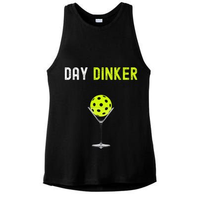 Day Dinker Pickleball Funny Pickleball Day Dinker Ladies PosiCharge Tri-Blend Wicking Tank