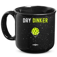 Day Dinker Pickleball Funny Pickleball Day Dinker 15oz Campfire Ceramic Mug