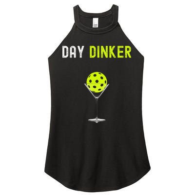 Day Dinker Pickleball Funny Pickleball Day Dinker Women's Perfect Tri Rocker Tank
