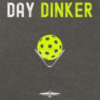 Day Dinker Pickleball Funny Pickleball Day Dinker Cotton Canvas Backpack