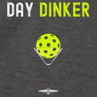 Day Dinker Pickleball Funny Pickleball Day Dinker Vector Backpack