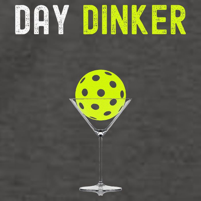 Day Dinker Pickleball Funny Pickleball Day Dinker Vector Backpack