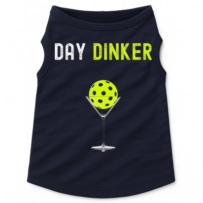 Day Dinker Pickleball Funny Pickleball Day Dinker Doggie Tank