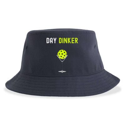 Day Dinker Pickleball Funny Pickleball Day Dinker Sustainable Bucket Hat