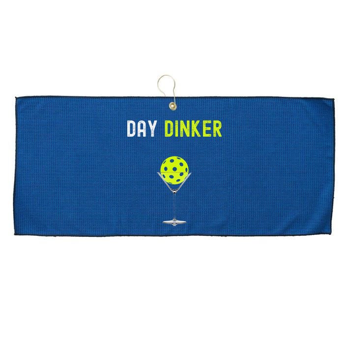Day Dinker Pickleball Funny Pickleball Day Dinker Large Microfiber Waffle Golf Towel