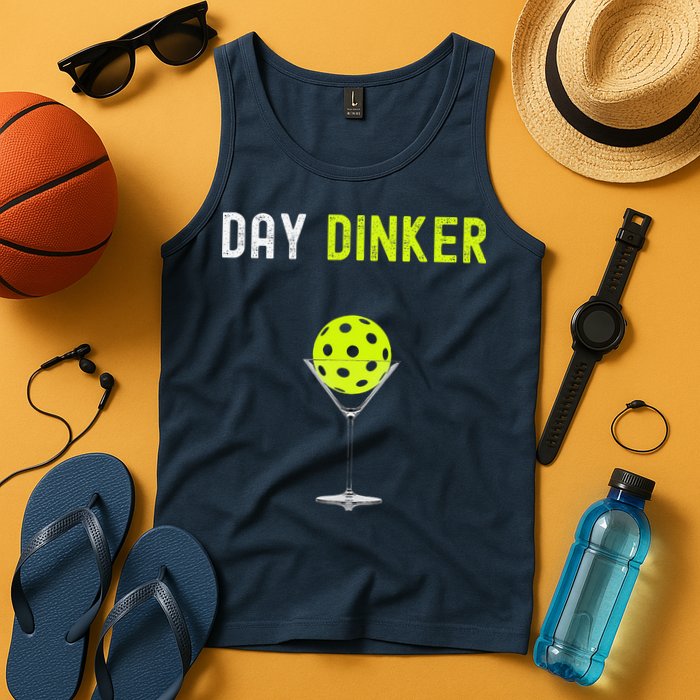 Day Dinker Pickleball Funny Pickleball Day Dinker Tank Top