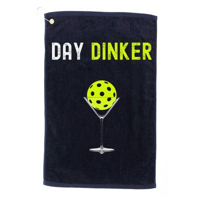 Day Dinker Pickleball Funny Pickleball Day Dinker Golf Towel
