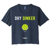 Day Dinker Pickleball Funny Pickleball Day Dinker Crop Top