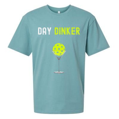 Day Dinker Pickleball Funny Pickleball Day Dinker Sueded Cloud Jersey T-Shirt