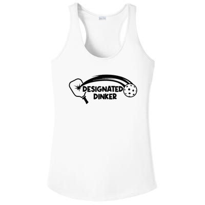 Designated Dinker Pickleball For Pickleball Player Ladies PosiCharge Competitor Racerback Tank