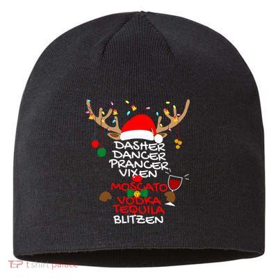 Dasher Dancer Prancer Vixen Moscato Vodka Tequila Blitzen Sustainable Beanie