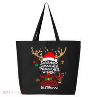 Dasher Dancer Prancer Vixen Moscato Vodka Tequila Blitzen 25L Jumbo Tote