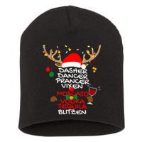 Dasher Dancer Prancer Vixen Moscato Vodka Tequila Blitzen Short Acrylic Beanie