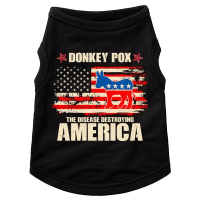 Distressed Donkey Pox The Disease Destroying America Doggie Tank
