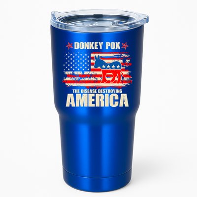 Distressed Donkey Pox The Disease Destroying America Tumbler