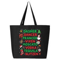 Dasher Dancer Prancer Vixen Moscato Vodka Tequila Blitzen 25L Jumbo Tote
