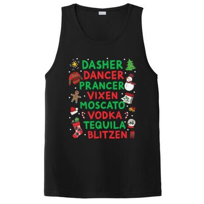 Dasher Dancer Prancer Vixen Moscato Vodka Tequila Blitzen PosiCharge Competitor Tank