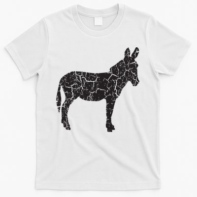 Donkey Distressed Print Vintage Donkey T-Shirt