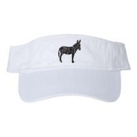 Donkey Distressed Print Vintage Donkey Visor