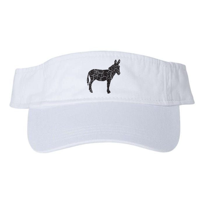 Donkey Distressed Print Vintage Donkey Visor