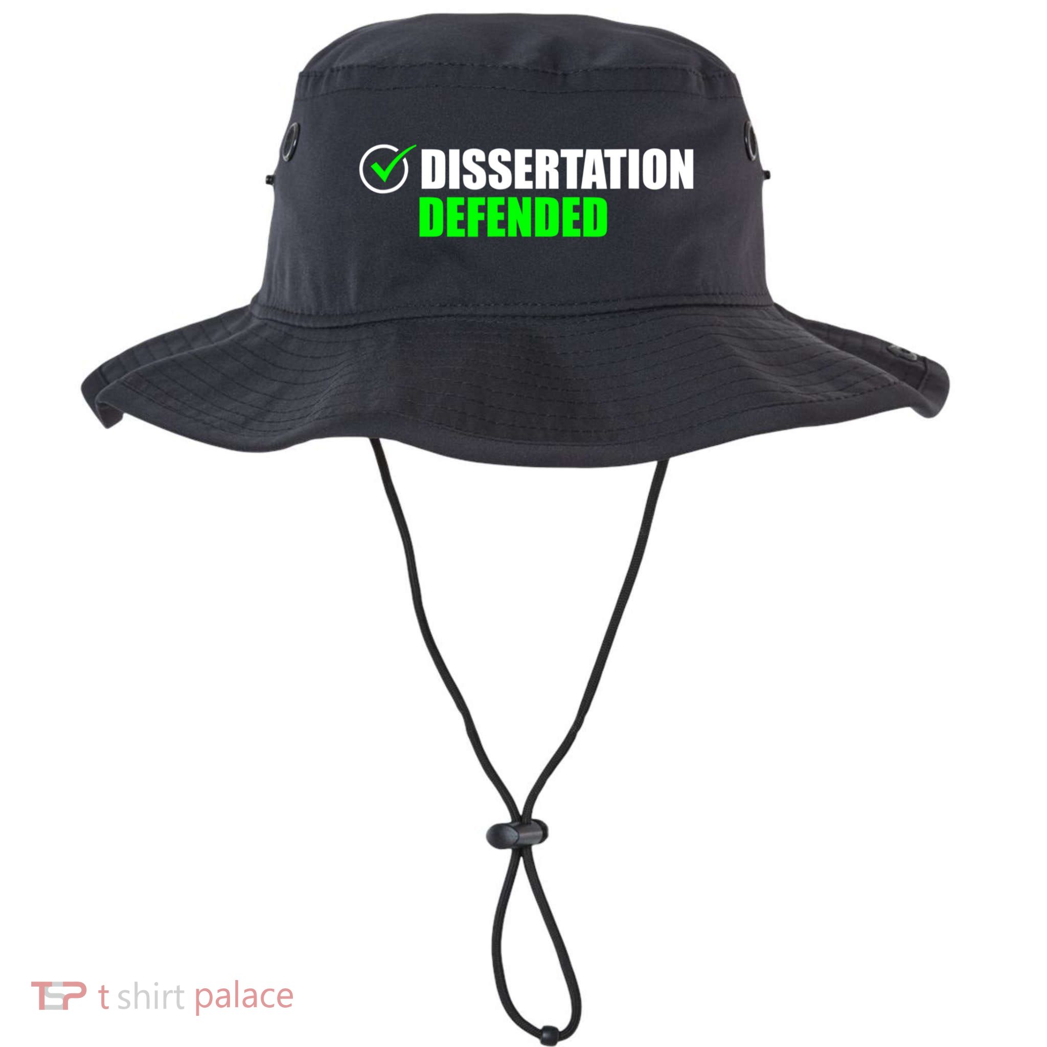 Dissertation Defended Phd Graduate Ph.D. Graduation Bucket Hat