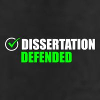 Dissertation Defended Phd Graduate Ph.D. Graduation Golf Towel