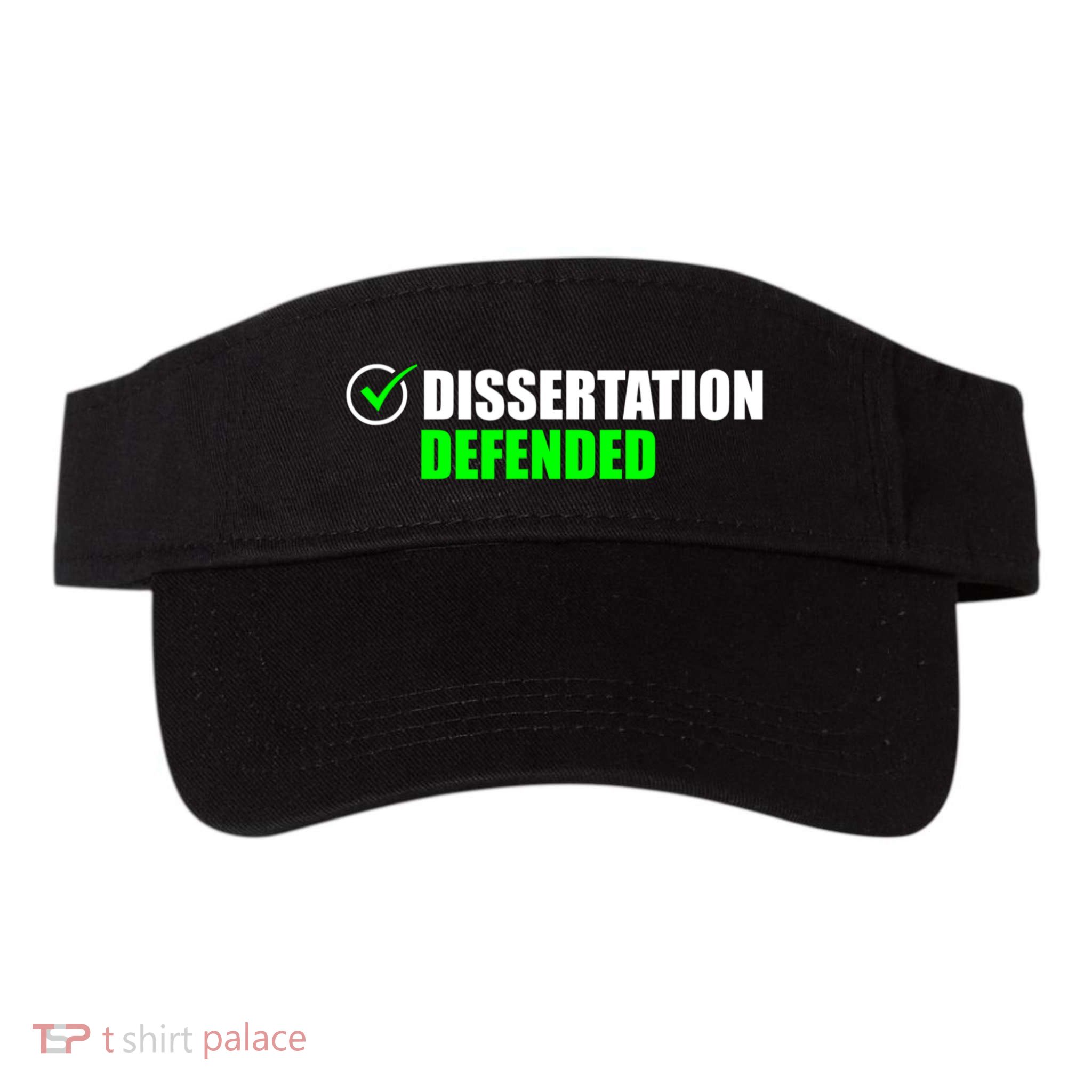 Dissertation Defended Phd Graduate Ph.D. Graduation Visor