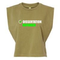 Dissertation Defended Phd Graduate Ph.D. Graduation Garment-Dyed Women's Muscle Tee
