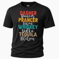 Dasher Dancer Prancer Vixen Whiskey Vodka Tequila Blitzen Performance Shirt