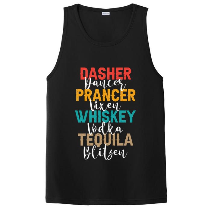 Dasher Dancer Prancer Vixen Whiskey Vodka Tequila Blitzen PosiCharge Competitor Tank