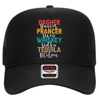 Dasher Dancer Prancer Vixen Whiskey Vodka Tequila Blitzen Hat