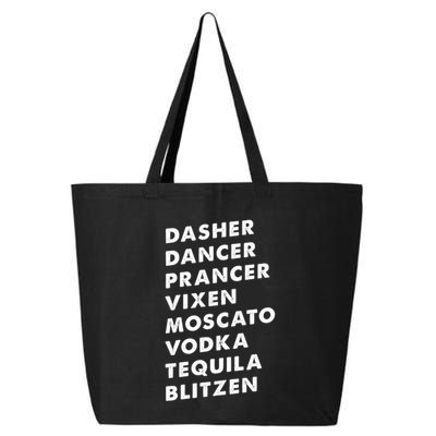 Dasher Dancer Prancer Vixen Moscato Vodka Tequila Gift 25L Jumbo Tote