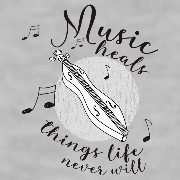 Dulcimerist Dulcimer Player Mountai Nappalachian Dulcimer Ladies PosiCharge Tri-Blend Wicking Tank