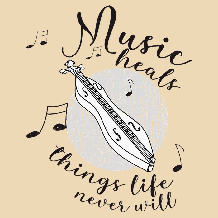 Dulcimerist Dulcimer Player Mountai Nappalachian Dulcimer Drawstring Bag