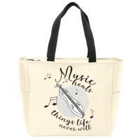 Dulcimerist Dulcimer Player Mountai Nappalachian Dulcimer Zip Tote Bag