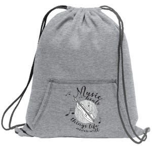 Dulcimerist Dulcimer Player Mountai Nappalachian Dulcimer Sweatshirt Cinch Pack Bag