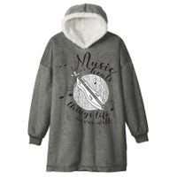 Dulcimerist Dulcimer Player Mountai Nappalachian Dulcimer Hooded Wearable Blanket