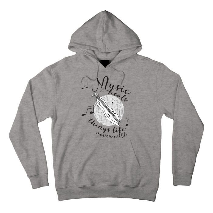 Dulcimerist Dulcimer Player Mountai Nappalachian Dulcimer Tall Hoodie