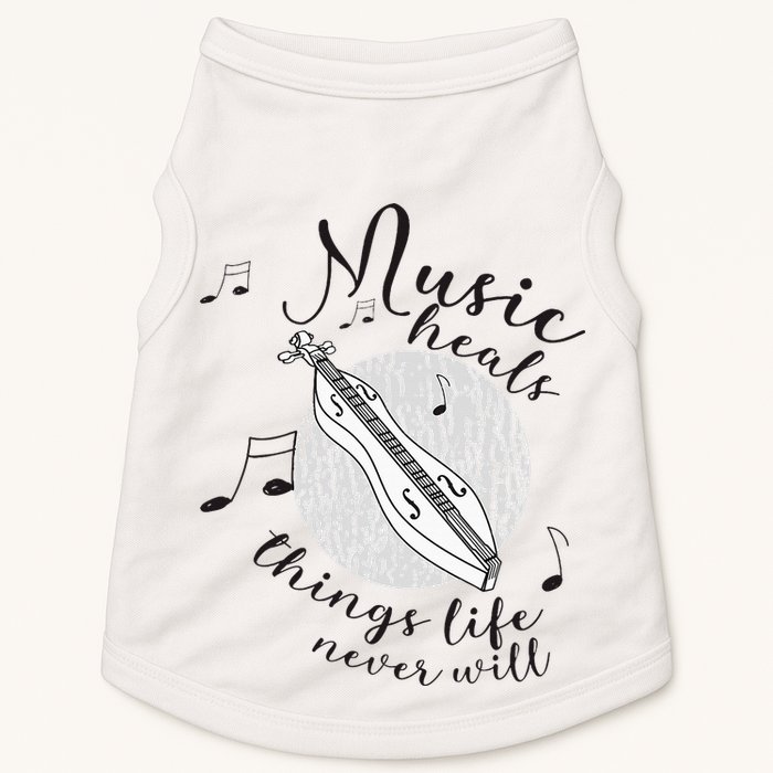 Dulcimerist Dulcimer Player Mountai Nappalachian Dulcimer Doggie Tank