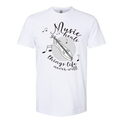 Dulcimerist Dulcimer Player Mountai Nappalachian Dulcimer Softstyle CVC T-Shirt