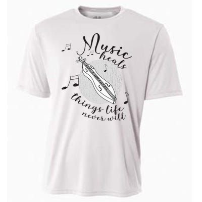 Dulcimerist Dulcimer Player Mountai Nappalachian Dulcimer Cooling Performance Crew T-Shirt