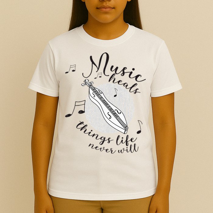 Dulcimerist Dulcimer Player Mountai Nappalachian Dulcimer T-Shirt