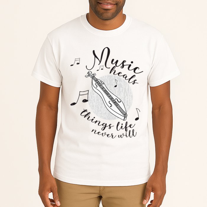 Dulcimerist Dulcimer Player Mountai Nappalachian Dulcimer Tall T-Shirt