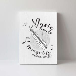 Dulcimerist Dulcimer Player Mountai Nappalachian Dulcimer Canvas