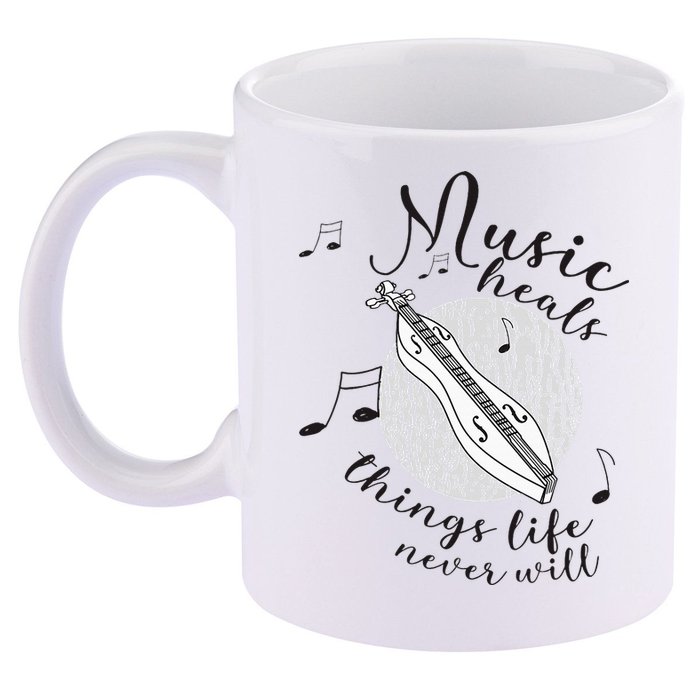 Dulcimerist Dulcimer Player Mountai Nappalachian Dulcimer 11oz C Handle Ceramic Mug